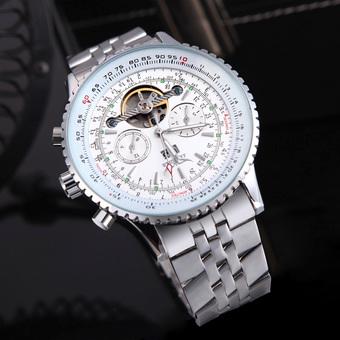 Harga Jaragar Automatic Self-winding Mechanical Wrist Watch with Analog ...