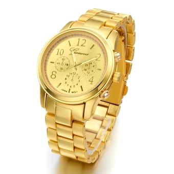 Jo.In Ladies Women Girl Stainless Steel Quartz Wrist Watch 4 Colours (Gold)  