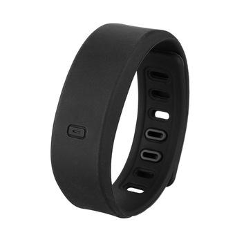 LED Watch Lovers Jelly Color Waterproof Wristband -Black (Intl)  