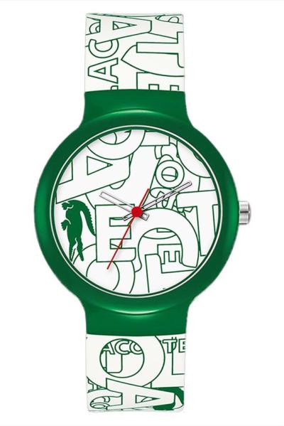 Lacoste 2020066 - Jam Tangan Unisex - Green - Rubber