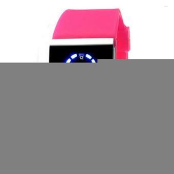 Lady's Creative LED Fashion Watch With Waterproof Electronic Lovers Wristwatches(Red)(INTL)  