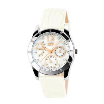 Lady's Fashion Temperament Quartz Watch With Water Resistant Wristwatch(White)(INTL)  