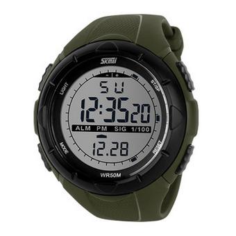 Lady's Outdoor Sports Watch With Shockproof Electronic Divers Wristwatches(Green)(INTL)  