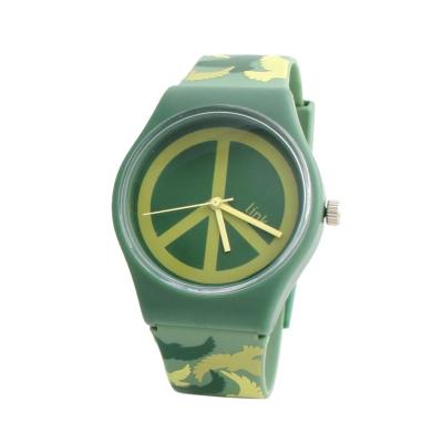 Linkgraphix Playhour - PD17 Military - Jam Tangan Unisex - Green