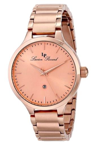 Lucien Piccard Jam Tangan Wanita - Rose Gold - Strap Stainless Steel - LP-12917-RG-99  