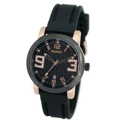 Mango 6516M-88R Jam Tangan Pria - Hitam