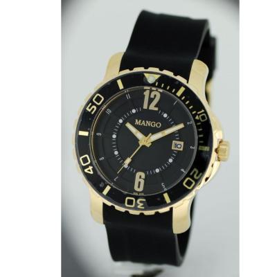 Mango 6517M-88K Jam Tangan Pria - Hitam