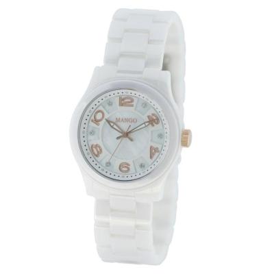 Mango 6521L - 80R - Jam Tangan Wanita - White