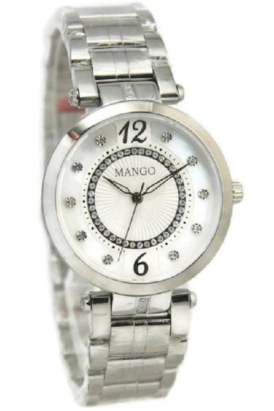 Mango MA6660L-81 Jam Tangan Wanita - Silver