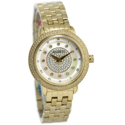 Mango MA6665L-80K - Jam Tangan Wanita Stainless Steel - Gold