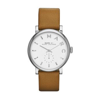 Marc Jacobs Female White Dial & Brown Strap (MBM1265)  