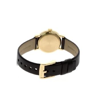 Marc by Marc Jacobs Baker Ladies Black Leather Starp Watch MBM1273 (Intl)  