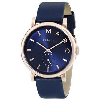 Marc by Marc Jacobs Women's MBM1329 Baker Stainless Steel Watch with Blue Leather Band (Intl)  