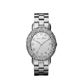 Marc by Marc Jacobs Women's MBM3190 Marci Analog Display Analog Quartz Watch Silver (Intl)  