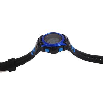 Men Boys Swimming Sports Digital Wrist Watch Waterproof W-F59 Blue (Intl)  