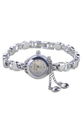 Moonar Jam Tangan Wanita - Silver - Strap Alloy  