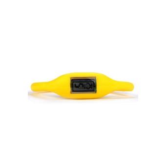 Moonar Women's Yellow Silicone Strap Watch  