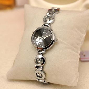 New Luxury Brand Women Watch Ladies Elegant Chains Wristwatch (Black) (Intl)  