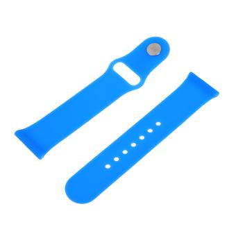 New Strap Bracelet Band Silicone Replacement for Apple Watch Blue 38mm(Intl)  