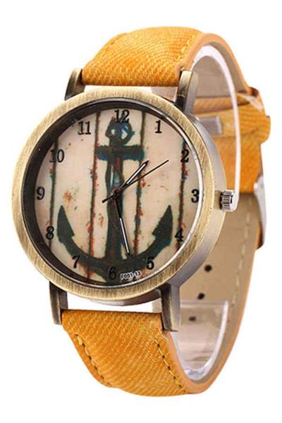 Norate Jam Tangan Wanita - Kuning - Starp Denim