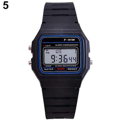 Norate Men Women Kids Electronic LED Digital Wrist Watch Black