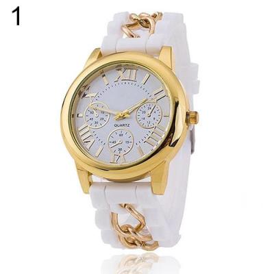 Norate Women Roman Numerals Analog Quartz Wrist Watch White