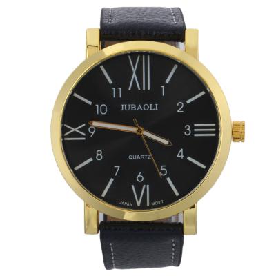 OBN Jubaoli 1097 black gold shell black-faced watch-Black