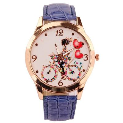 Ormano Ailee Bicycle Watch Jam Tangan Wanita - Biru