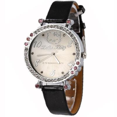 Ormano Cute Kitty Casual Watch Jam Tangan Wanita - Hitam