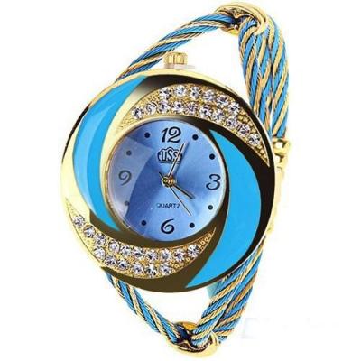 Ormano - Jam Tangan Wanita - Biru - Strap Steel - Elsa Luxury Watch