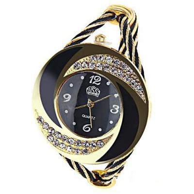 Ormano - Jam Tangan Wanita - Hitam - Strap Steel - Elsa Luxury Watch