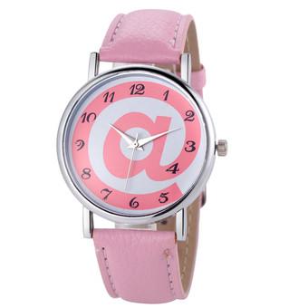 Ormano - Jam Tangan Wanita - Pink Muda- Leather Strap - Amelia Ladies Watch  