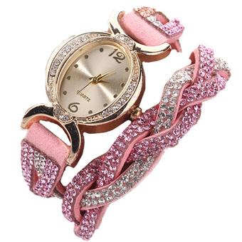 Ormano - Jam Tangan Wanita - Pink Muda - Strap Leather - Vicenza Luxury Watch  