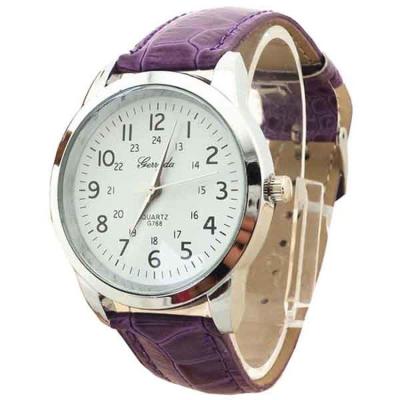 Ormano - Jam Tangan Wanita - Ungu - Strap Leather - Verona Casual Watch