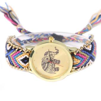 Ormano - Jam Tangan Wanita - Ungu - Strap Rajut - Charista Fashion Watch  