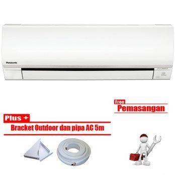 PANASONIC AC Split 1 1/2 PK CS-PN12RKJ / PUTIH / FREE ONGKIR + PEMASANGAN AREA JABODETABEK