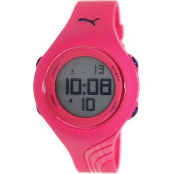 Puma Pu911092003 - Jam Tangan Wanita - Pink Ungu- Tali Karet  