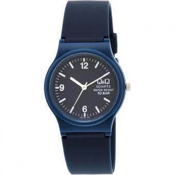 Q&Q Analog Jam Tangan Wanita - Biru Tua - Strap Karet - VP46J015Y  