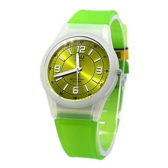 Q&Q - Jam Tangan Wanita - Hijau - Resin Strap - VQ50J  