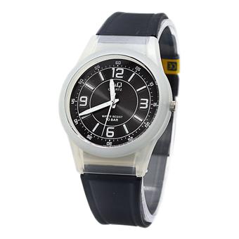 Q&Q - Jam Tangan Wanita - Hitam - Resin Strap - VQ50J  