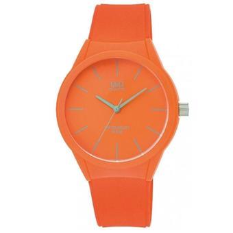 Q&Q Jam Tangan Wanita - Orange - Tali Karet - Jelly Watch  