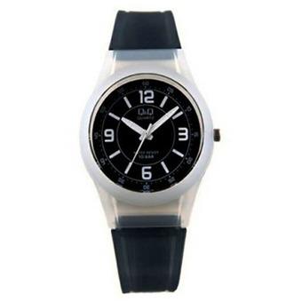 Q&Q - Jam Tangan Wanita - Rubber Strap - Hitam - VQ50J-05Y  