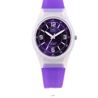 Q&Q - Jam Tangan Wanita -Rubber Strap - Ungu - VQ50J-05Y  