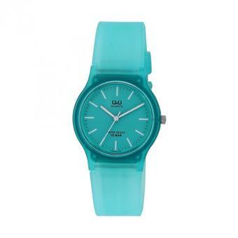 Q&Q Resin Analog Jam Tangan Wanita - Tosca - Strap Karet - VP46J032Y  