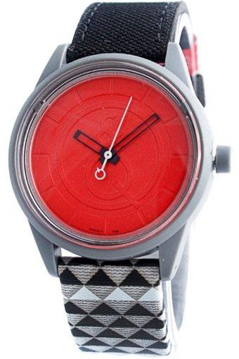 Q&Q Simle Sola - Jam Tangan Wanita - Hitam- Putih - Strap Resin - RP00J014Y  