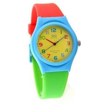 Q&Q VQ86J010Y - Jam Tangan Wanita - Hijau - Karet  