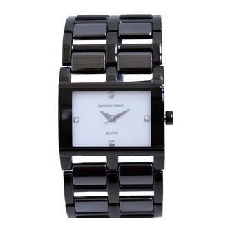 Raymond Daniel Jam Tangan Wanita - RD 033 L - Wanita - All Stainless Steel - Black White - Anti Air  