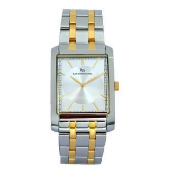 Raymond Daniel Jam Tangan Wanita - RD 212 - SIlver Gold Kombinasi - Stainless Steel - Anti air  