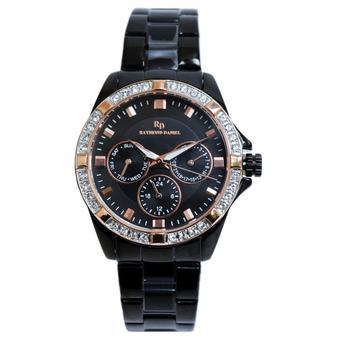 Raymond Daniel RD 215 - Rose Gold Black - Stainless Steel - Anti Air - Fashion  