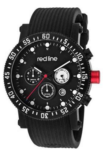 Red Line Jam Tangan Pria - Hitam - Strap Karet - RL-18103-BB-01  